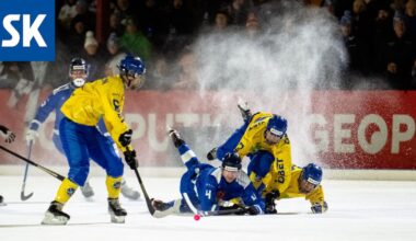 Suomi löi Ruotsin jääpallossa, lehti raivostui