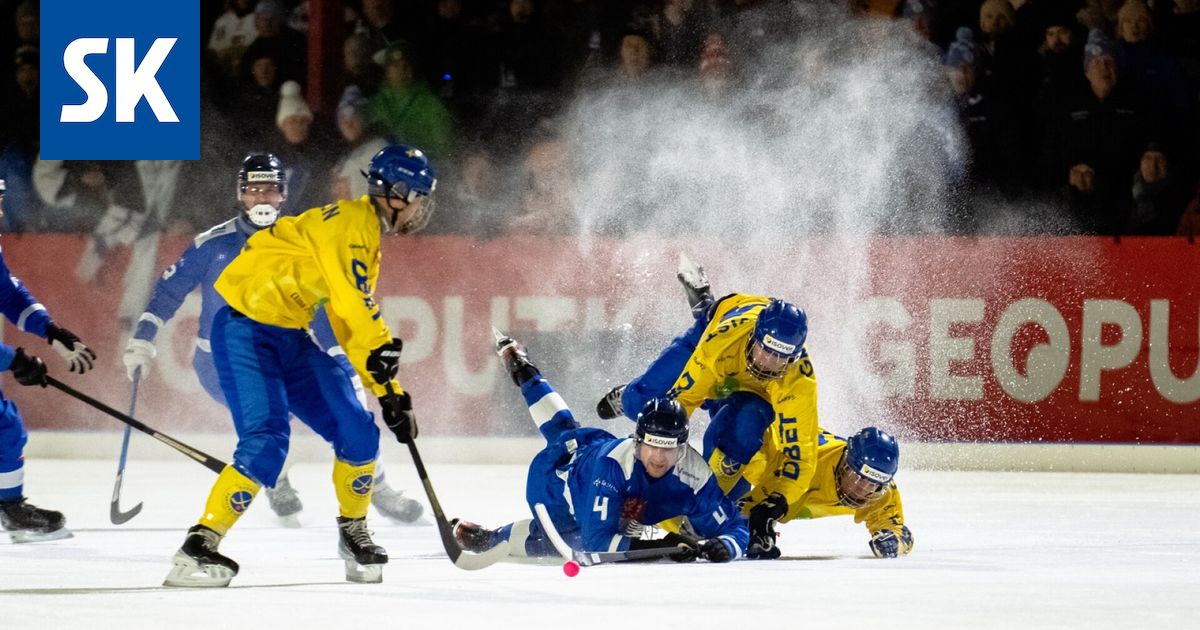 Suomi löi Ruotsin jääpallossa, lehti raivostui