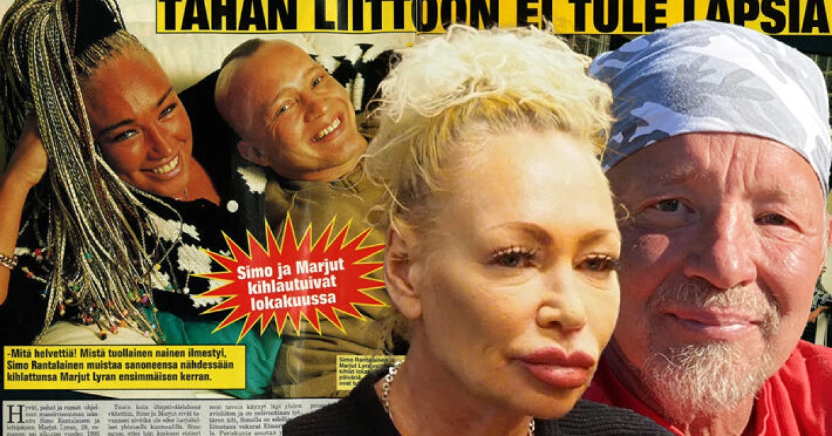 Simo Rantalainen ja Marjut Lyyra olivat todellinen kohupari
