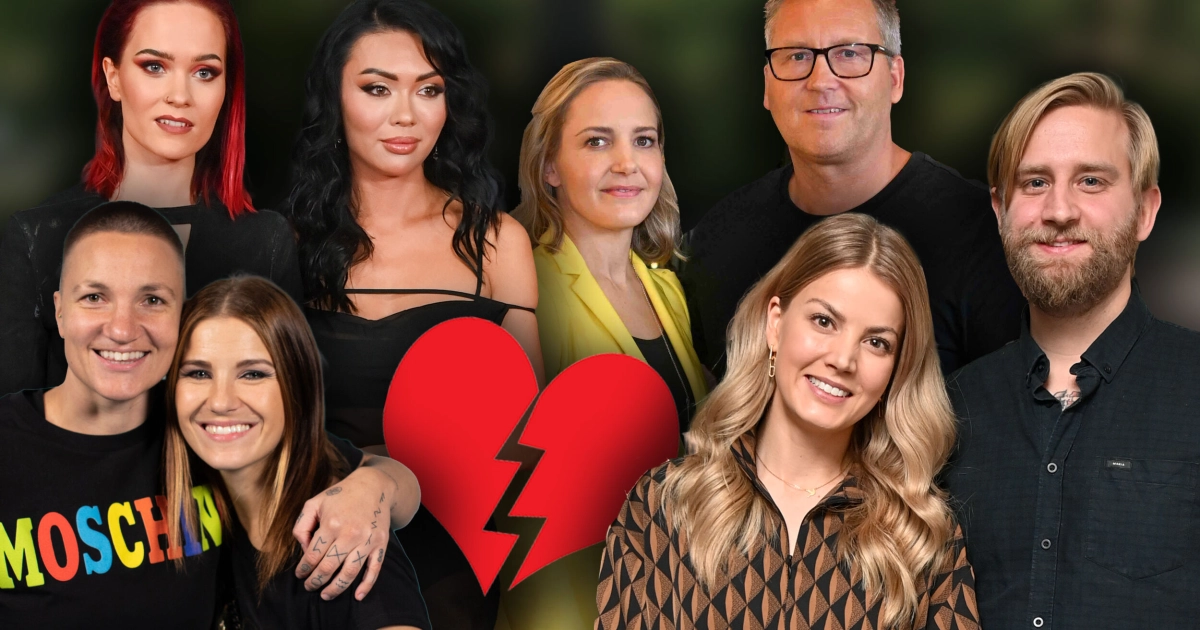 Vuoden eroissa hajosi monta ikuiseksi sanottua paria