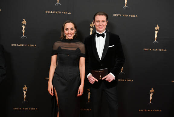 Entinen Aamulypsy-kollega Jaajo Linnonmaa on myös Annin hyvä ystävä.