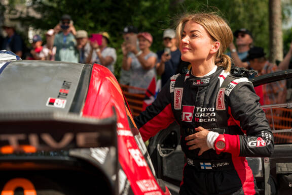 Parasta ikinä! Hussi jäi ralliin kerrasta koukkuun.