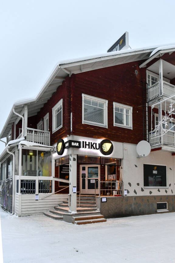 Levin Ihku on erittäin suosittu karaokekuppila.