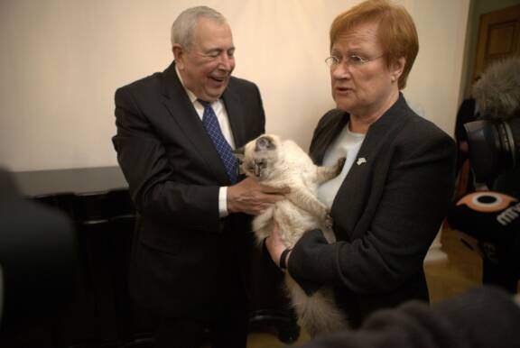 Kissadiplomatia oli voimissaan vielä 2013.