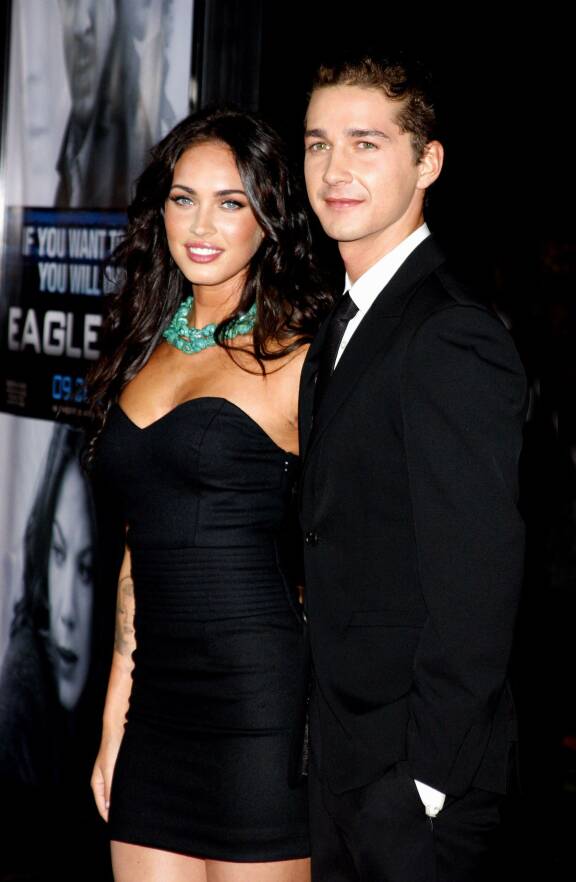 2000-luvun alkupuolisko oli Shian uran kulta-aikaa. Kuvassa Shia ja Transformers-vastanäyttelijä Megan Fox.