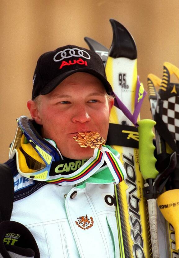 Vuonna 1999 Kalle Palander oli maailman paras pujottelija.