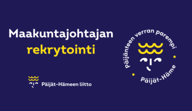 Päijät-Hämeen maakuntajohtajan paikkaa tavoittelee X uutta hakijaa