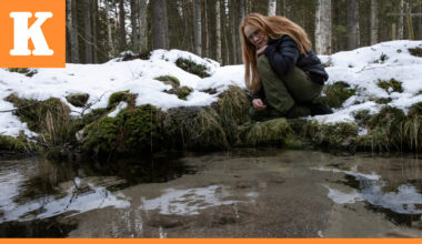 Oululaiselta Teija Soinilta pyydettiin kuvia lähteistä, ja ne veivät hänet heti toiseen universumiin