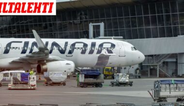 Ikävä tilanne Helsinki-Vantaalla