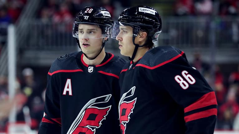 Sebastian Aho ja Teuvo Teräväinen.