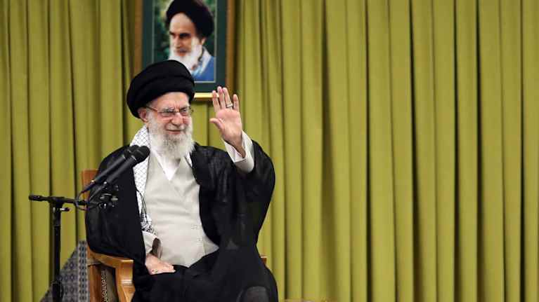 Ajatollah Ali Khamenei.