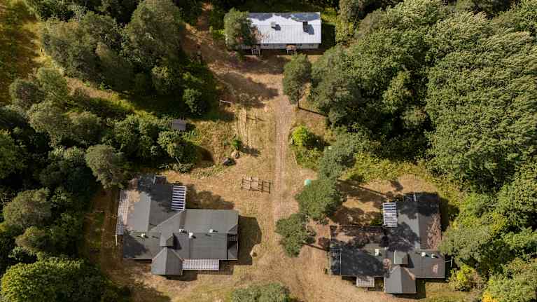 Entisen leirikeskuksen alue Suur-Miehikkälässä.