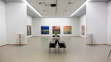 Nanna Suden näyttely Meilahden taidehallissa.