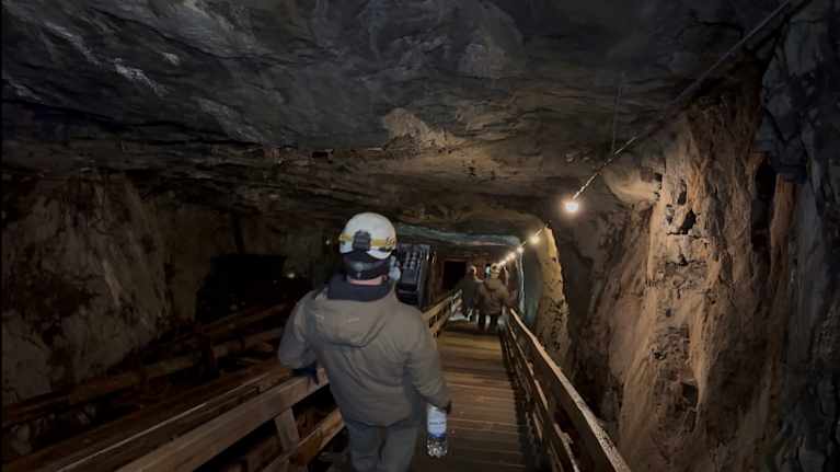 Kohde oli syvällä maan alla.