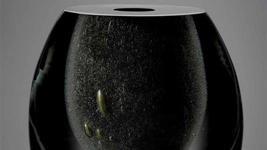 Maljakko tuotemaisessa kuvassa.