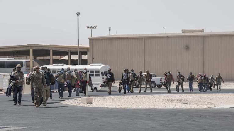 Al-Udeidin lentotukikohta Qatarissa.