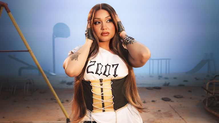 Etta UMK26-musavideokuvauksissa.