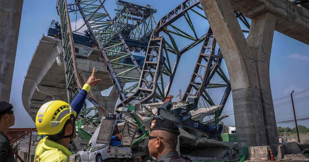 Thaimaassa jälleen nosturionnettomuus – kaksi kuollut | Uutisia lyhyesti