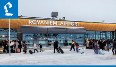 Työntötraktori syttyi tuleen Rovaniemen lentoasemalla – aseman oma pelastushenkilöstö sammutti palon nopeasti