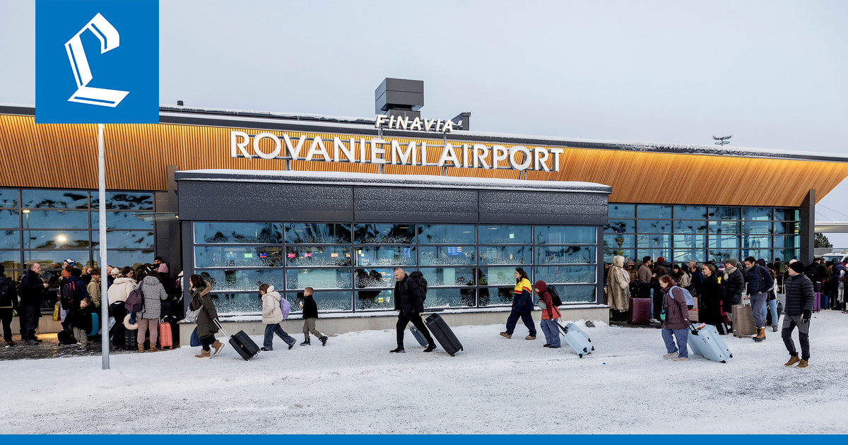 Työntötraktori syttyi tuleen Rovaniemen lentoasemalla – aseman oma pelastushenkilöstö sammutti palon nopeasti