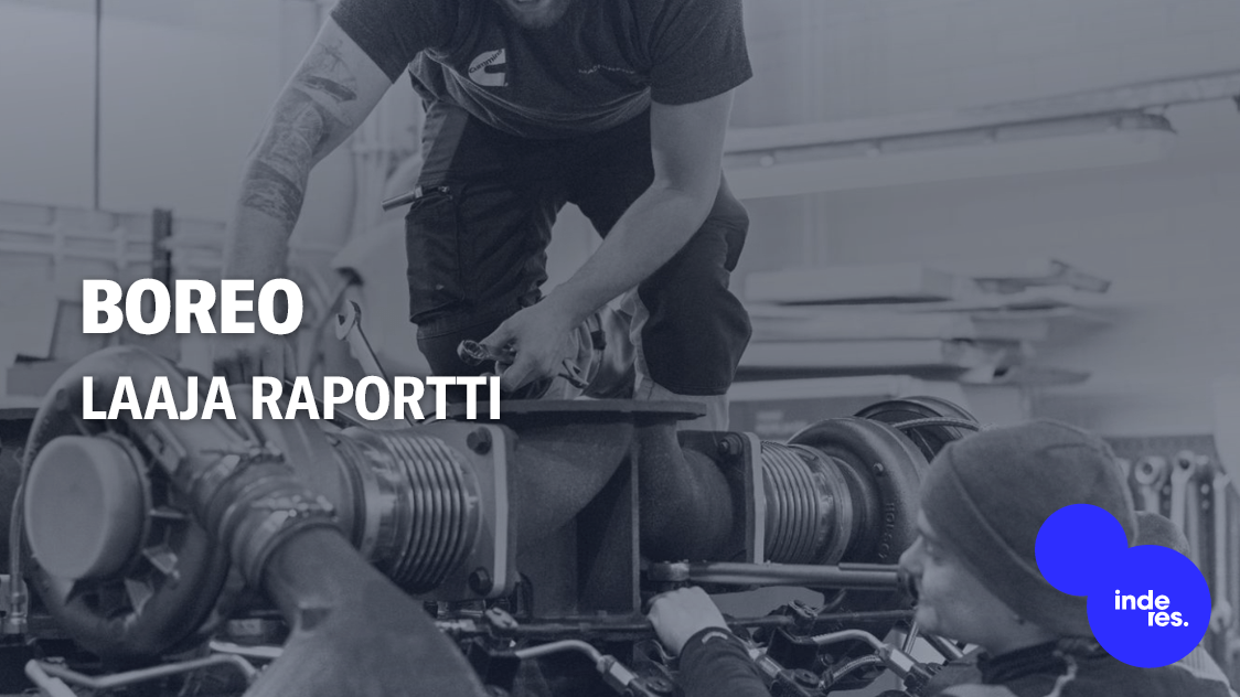 Boreo laaja raportti: Sarjayhdistelyn jatkuminen nojaa tuloskasvuun