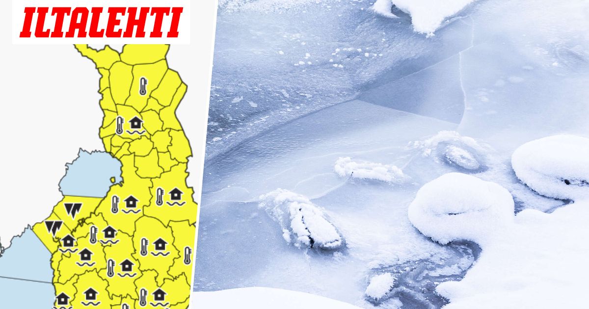 Talven pakkasennätys sai hyytävää kyytiä: -42,3 astetta
