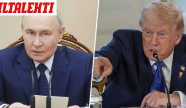 Trump suivaantui Putinille – ”Luulen, että hänen porkkanansa ovat loppuneet”