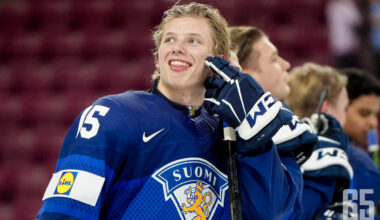 Koivu seuraa puolivälierää katsomosta.