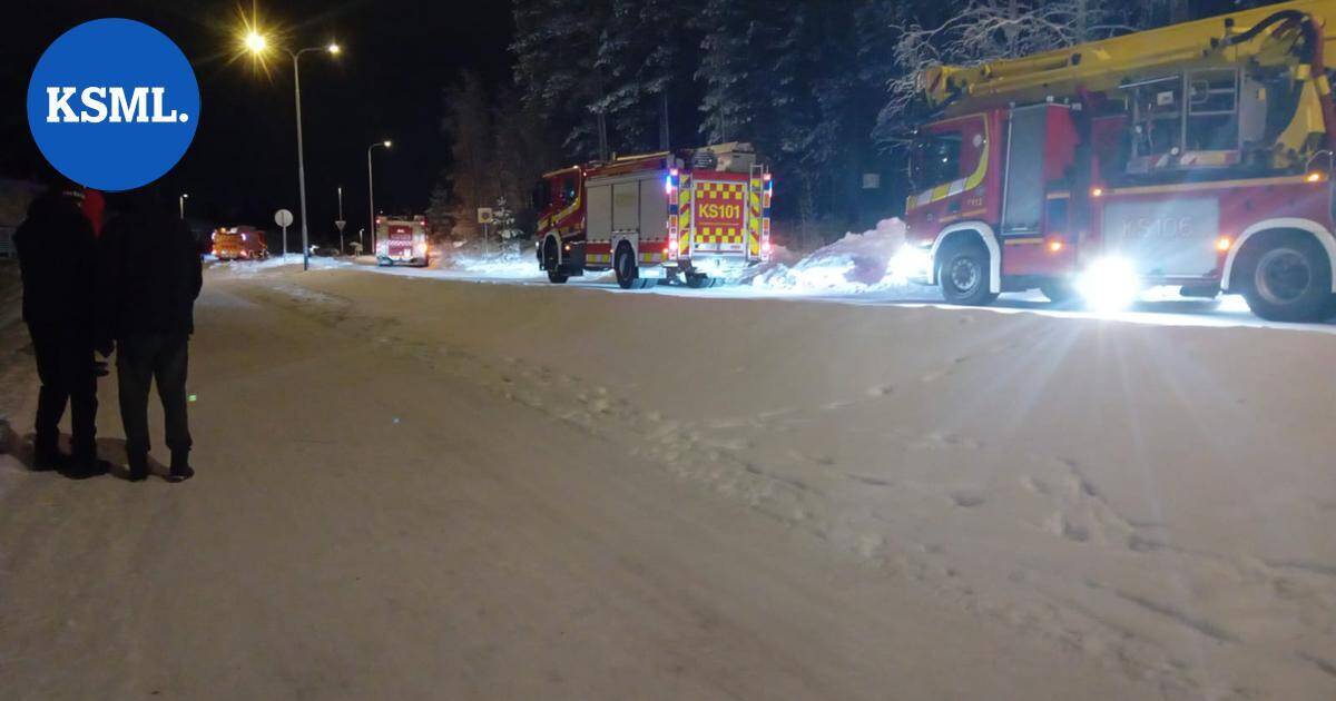 Omakotitalon sähkökiukaassa syttyi palo Jyväskylän Halssilassa | Keski-Suomi