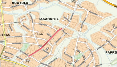 Irjalankadun katutyöt käynnistyvät [Tampereen kaupunki