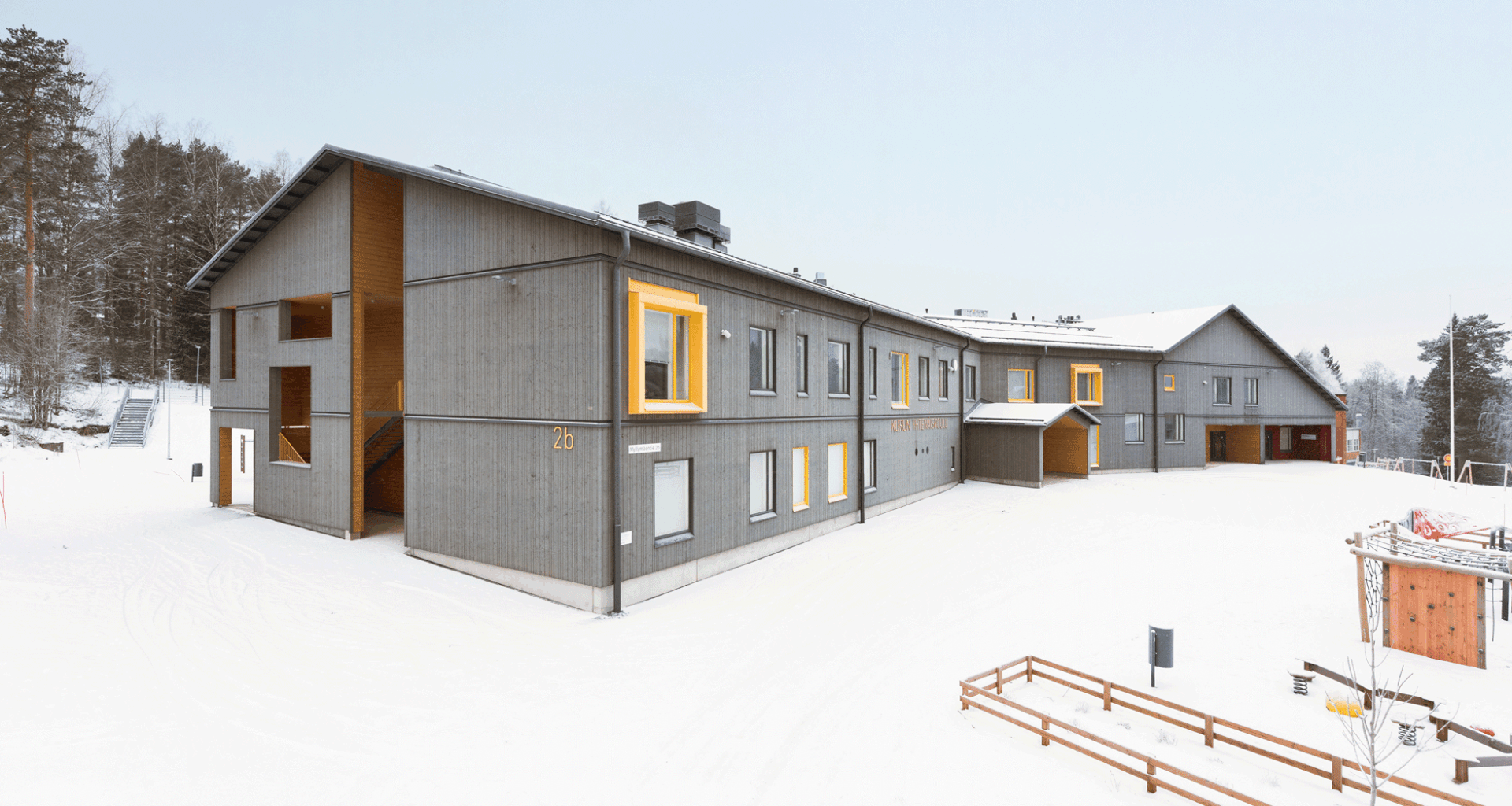 Kurun yhtenäiskoulun lukukausi alkoi upouudessa koulurakennuksessa