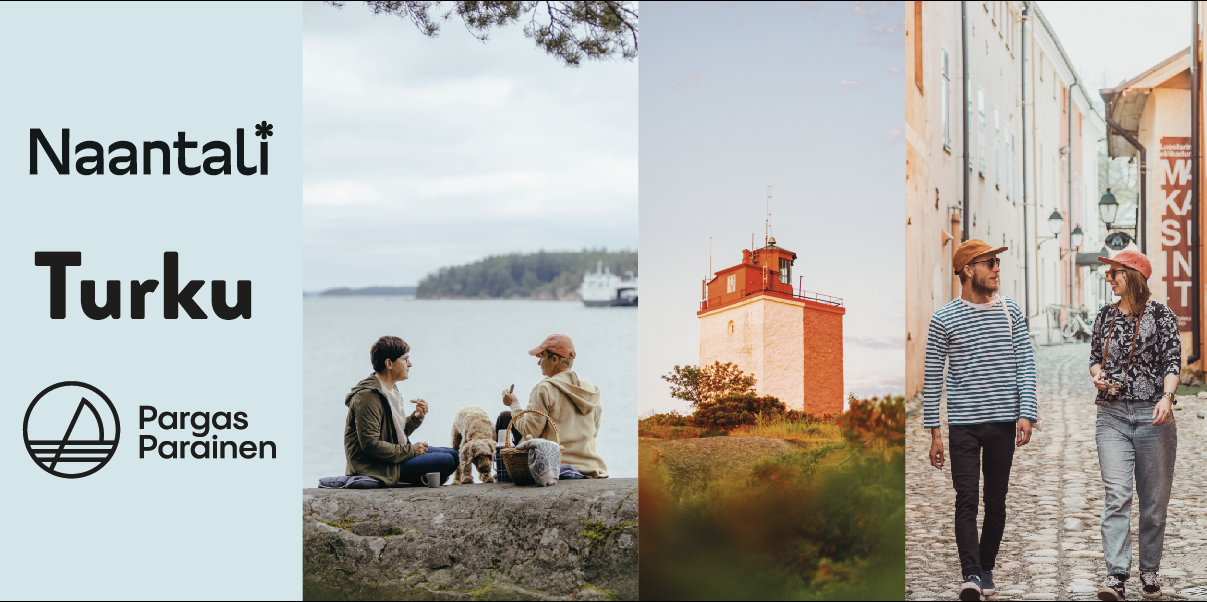 Naantali, Turku ja Parainen yhdessä Helsingin matkamessuille
