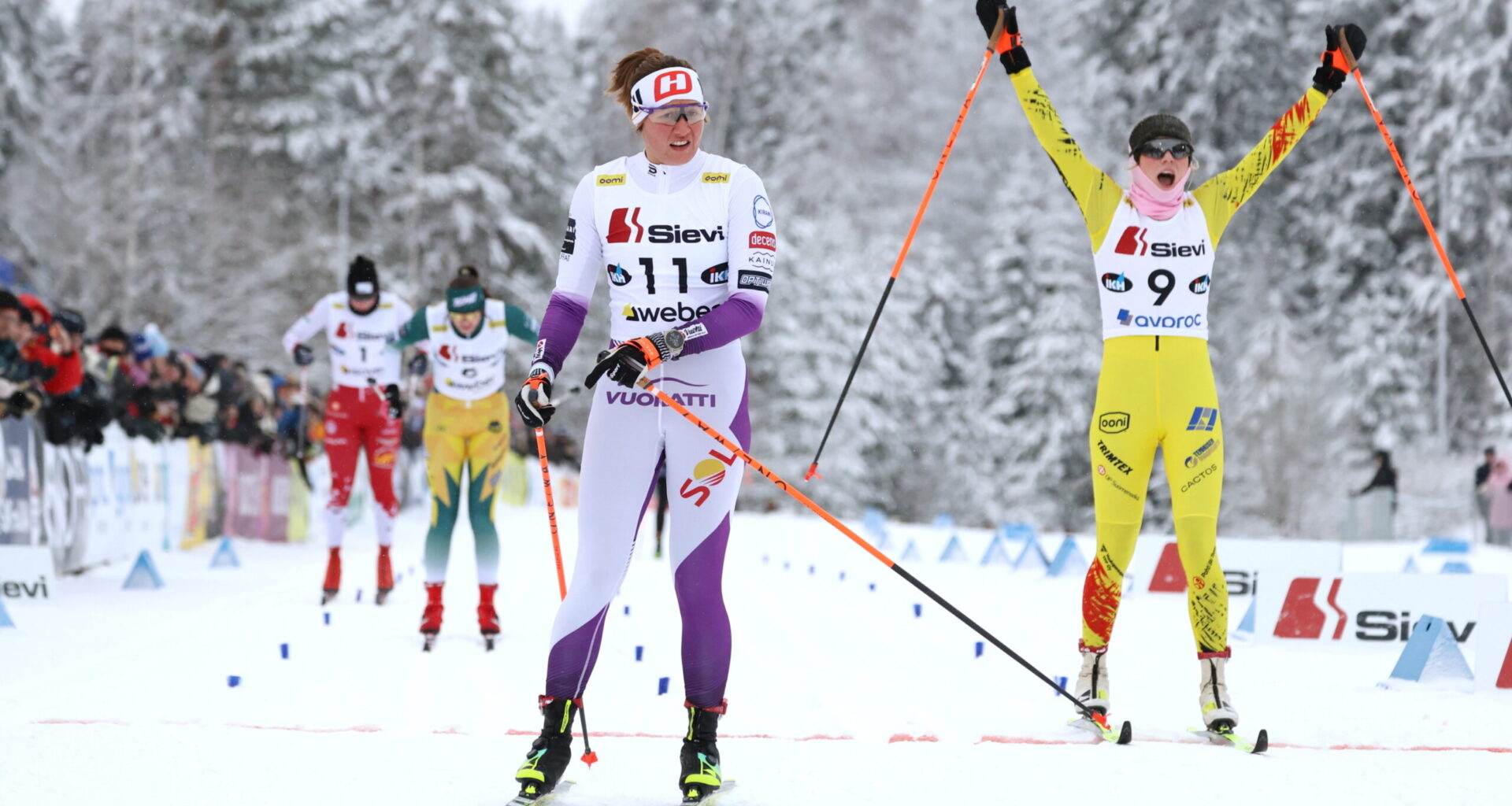 Katri Lylynperä ja Ike Melnits sprinttimestaruuksiin Kuopiossa