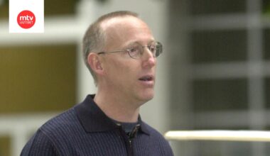 Dilbert-sarjakuvan luoja Scott Adams vuonna 2002.