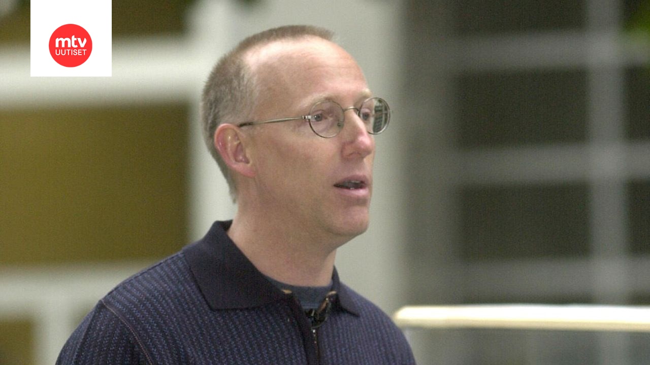 Dilbert-sarjakuvan luoja Scott Adams vuonna 2002.