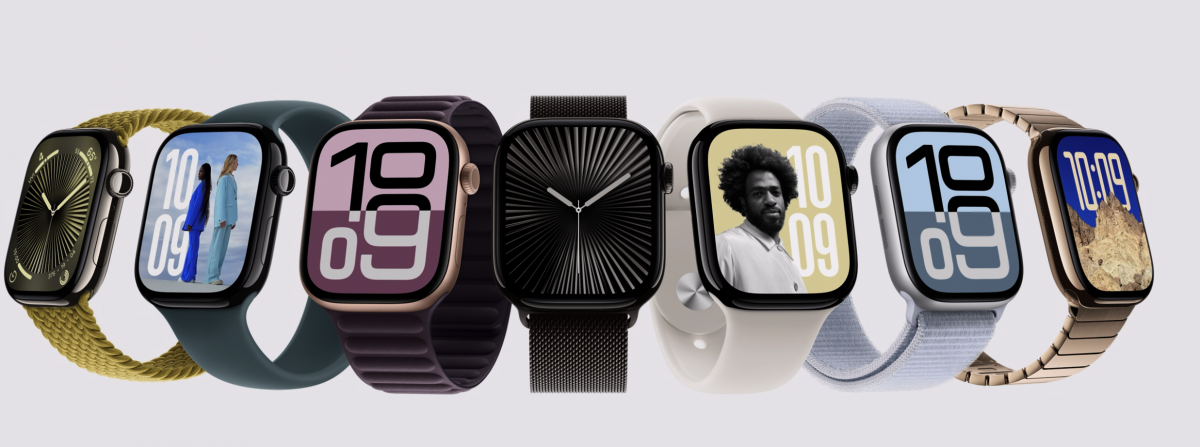 Kuvassa Apple Watch Series 10.