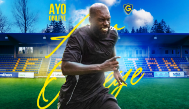 Ayo Obileye vahvistamaan IF Gnistanin puolustusta