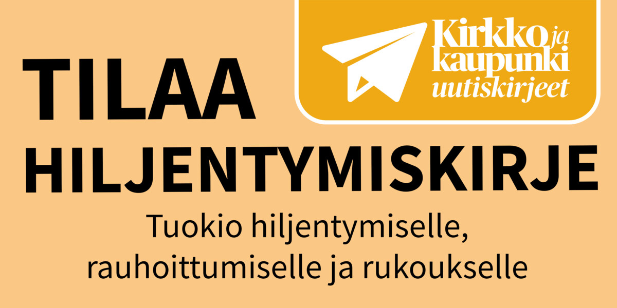 Tilaa hiljentymiskirje