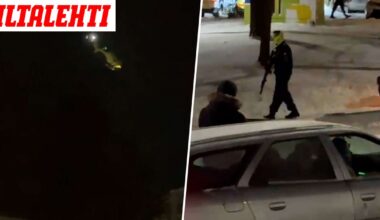 Poliisi ampui miestä Vantaalla