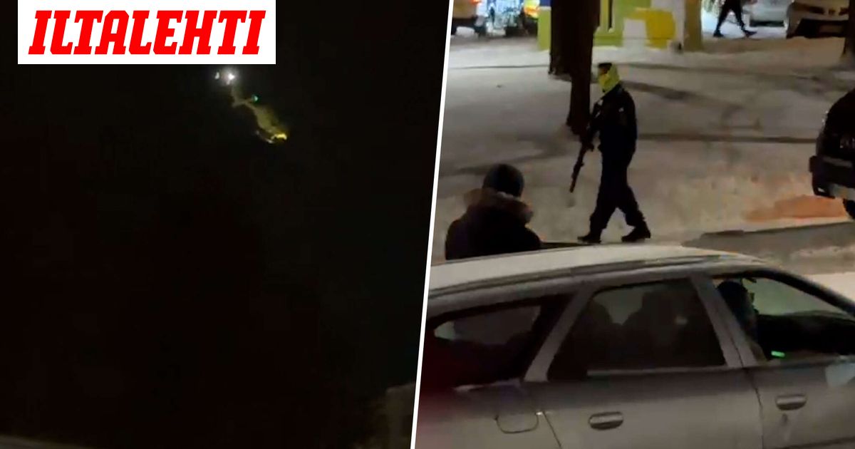 Poliisi ampui miestä Vantaalla