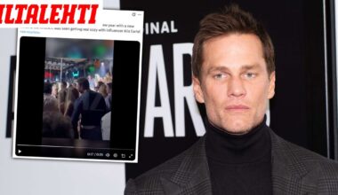Tom Brady ja hurjasti nuorempi nainen: Käsipeli tallentui videolle