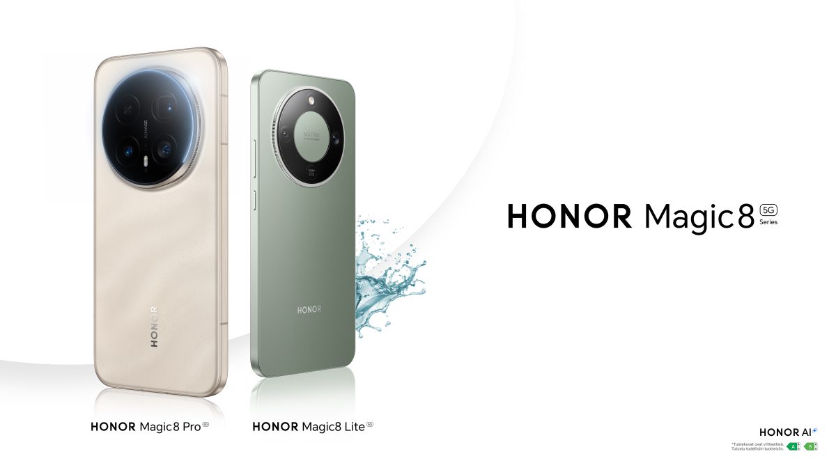 Honor Magic8 -sarja koostuu Magic8 Prosta ja Magic8 Litestä.