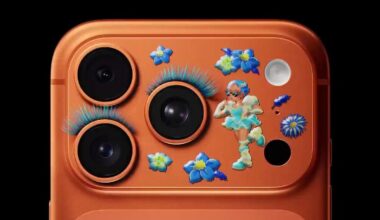 Ainakin Aasiassa leviää jo ilmiö, jossa iPhone 17 Pron kamerasaareketta koristellaan tarroilla.