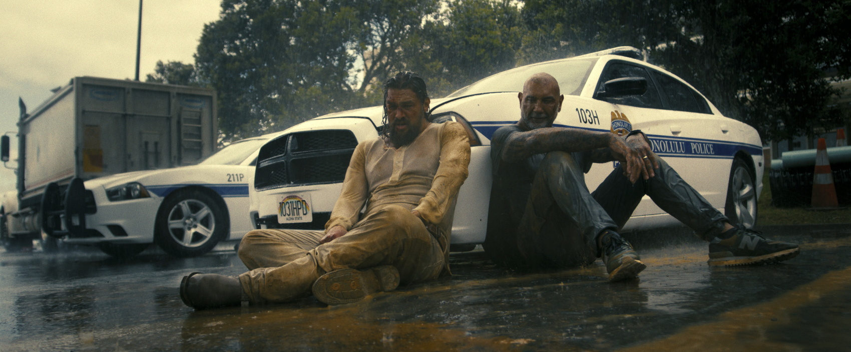 Jason Momoan ja Dave Bautistan toimintakomedia sai trailerin - The Wrecking Crew saapuu pian Prime Videoon