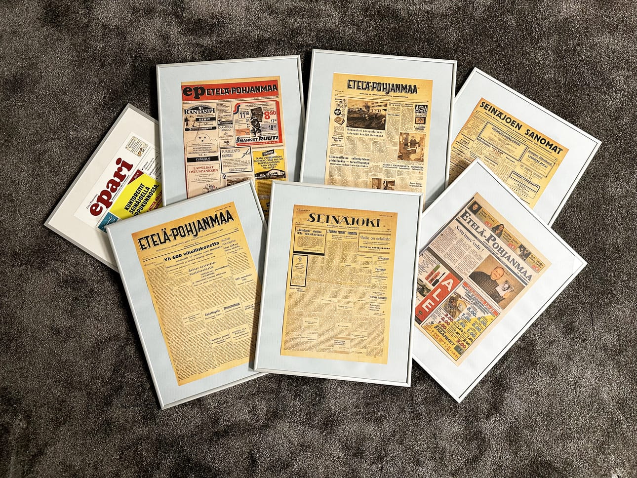 Sadan vuoden aikana Epari on ilmestynyt neljällä nimellä. Nykyinen nimi Epari on lyhennys Etelä-Pohjamaasta.