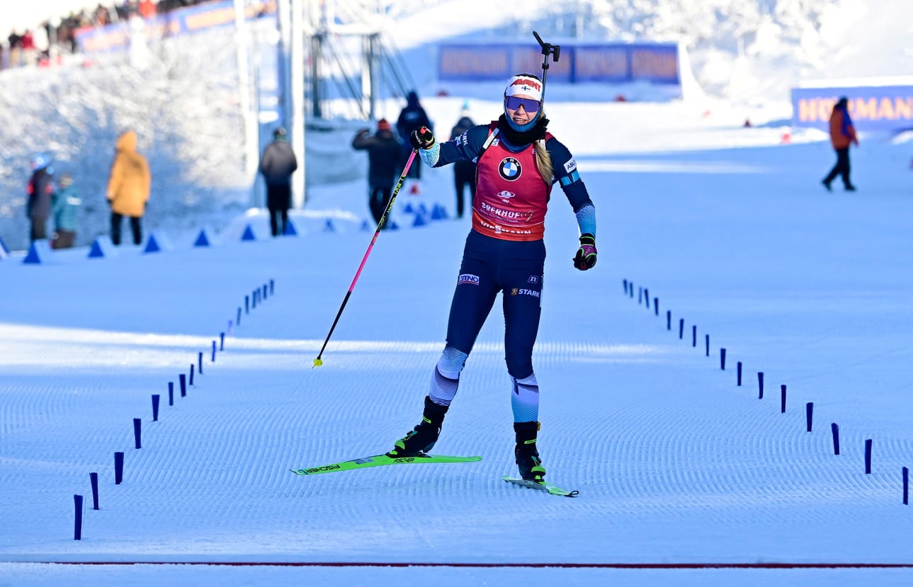 Suvi Minkkinen sujutteli toiseksi maailmancup-kisassa.