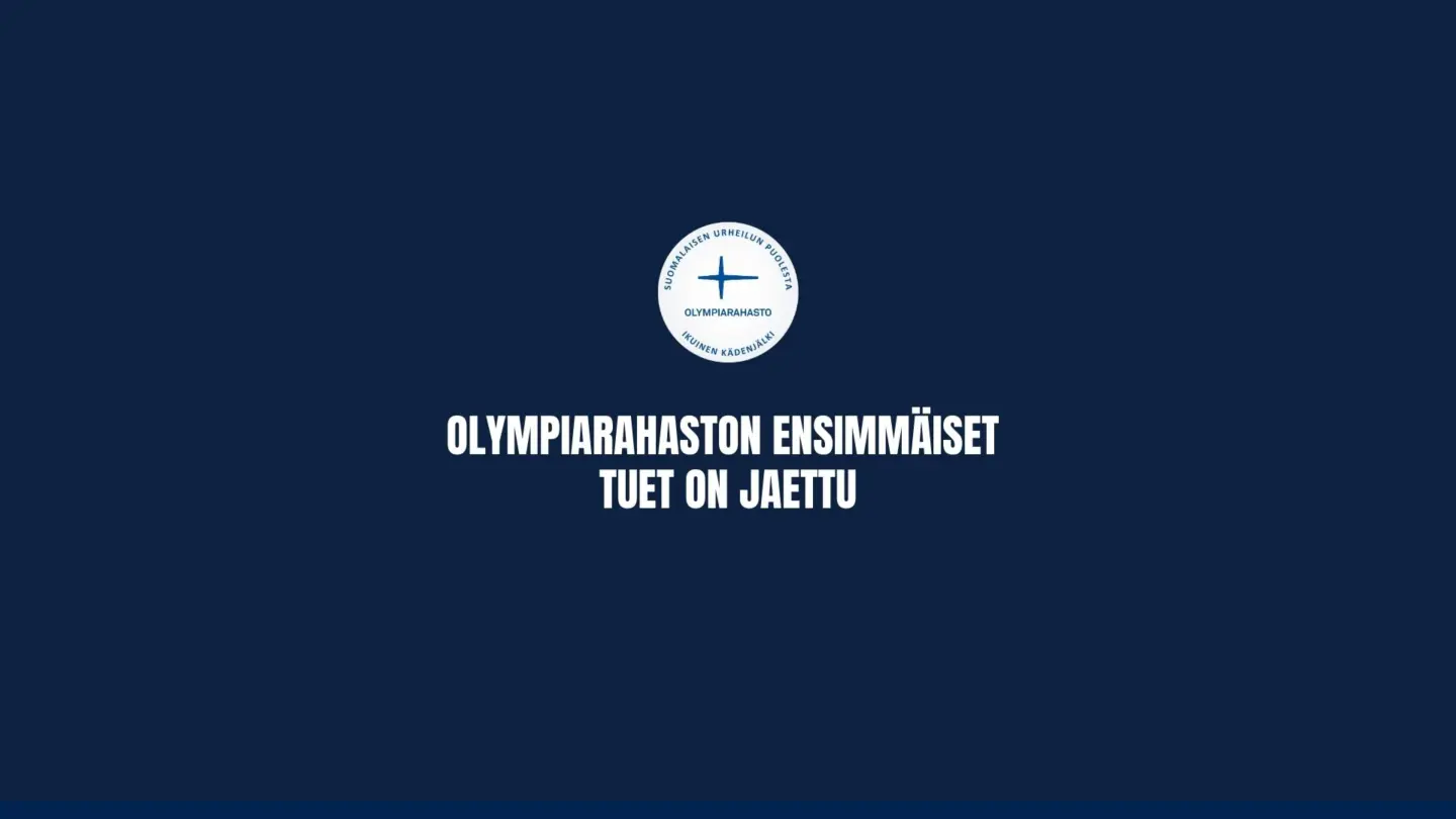 Olympiarahasto jakoi ensimmäiset tukensa nuorille urheilijoille ja seuroille