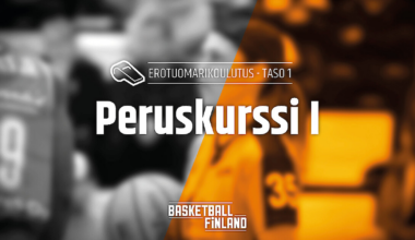 Erotuomarin peruskurssi I Vaasassa pe 30.1. (webinaari) ja su 1.2.2026 (käytännön harjoitus)