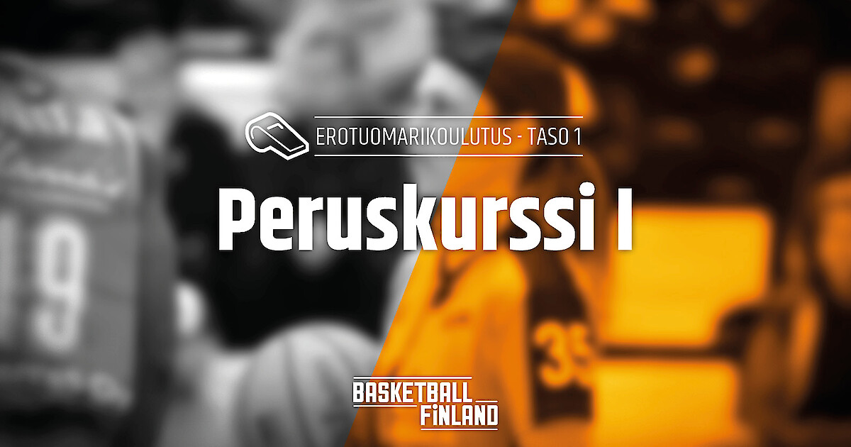 Erotuomarin peruskurssi I Vaasassa pe 30.1. (webinaari) ja su 1.2.2026 (käytännön harjoitus)