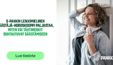 S-Pankin leikkimielinen Säästäjä-horoskooppi paljastaa, miten eri tähtimerkit suhtautuvat säästämiseen